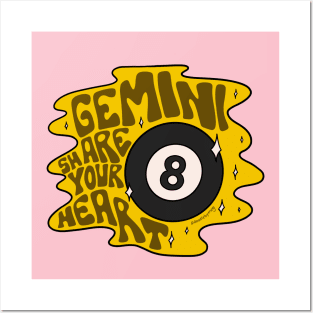 Gemini Magic 8 Ball Posters and Art